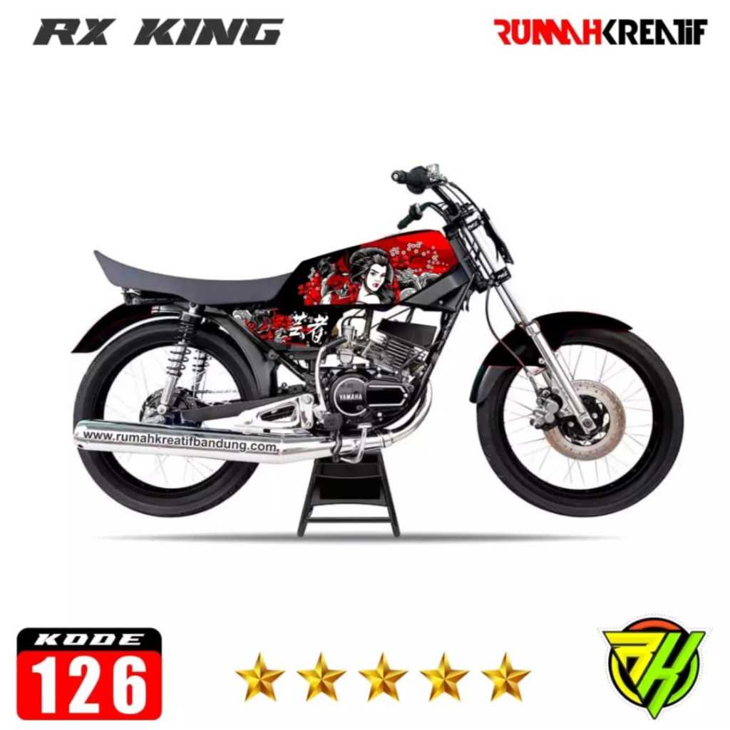 Decal Sticker Striping Variasi Rx King/Yamaha Rx King/Decal Rx King/Striping Rx King