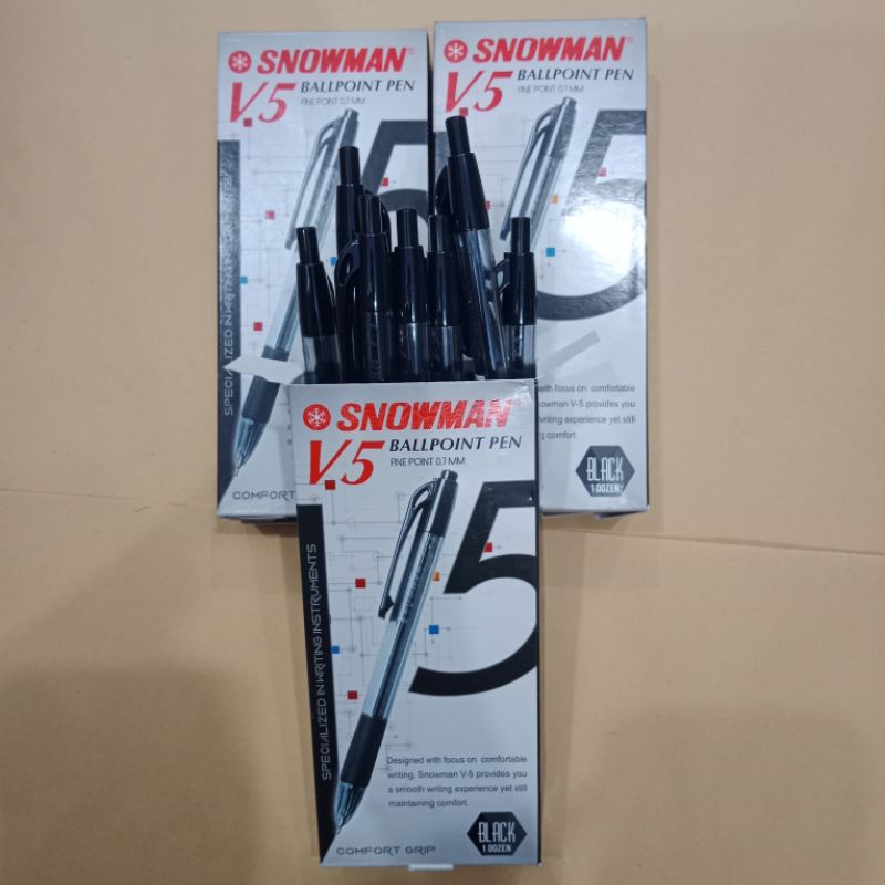 

BULPOIN SNOWMAN 0.5 TINTA HITAM