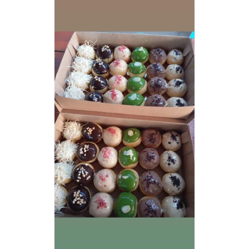 BABY DONAT KENTANG /DONAT KENTANG MINI/DONAT
