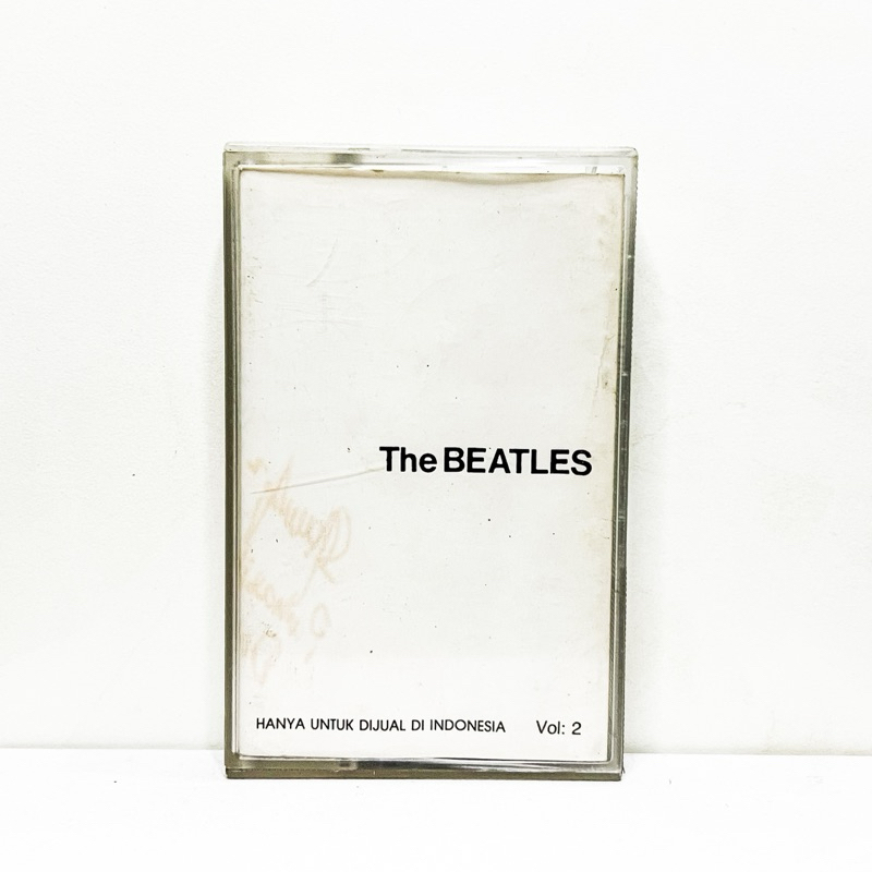 Kaset Pita Album The Beatles White Album Vol.2 Original