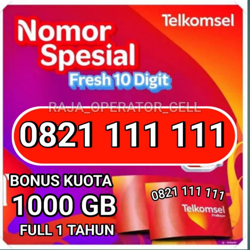 Kartu Cantik perdana Telkomsel 10 Digit,cantik bonus kuota 1000gb bisa digunakan langsung