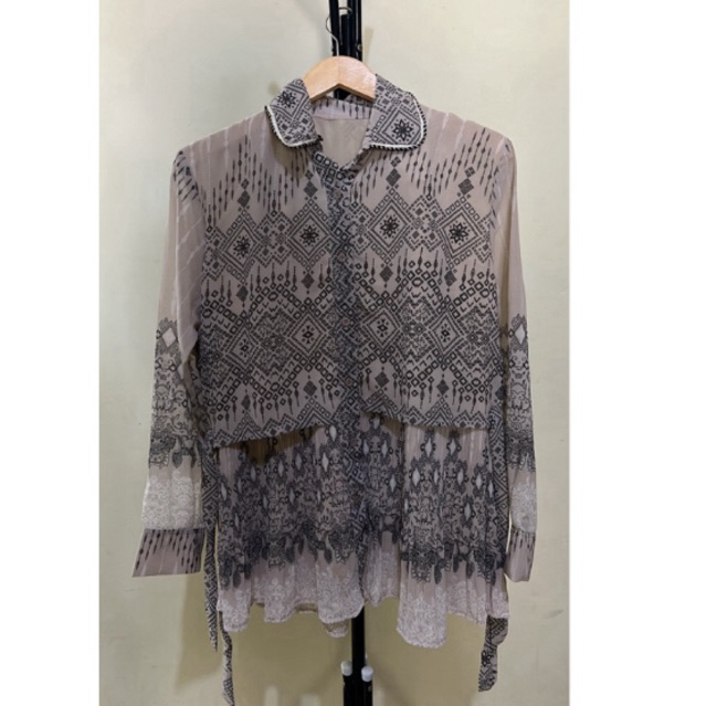 blouse ceruti plisket