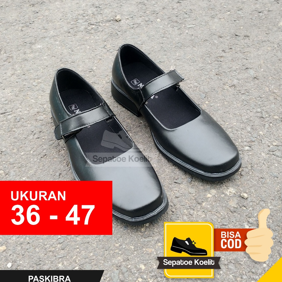 KODE C44J SEPATU WANITA JUMBO 36 41 42 43 44 45 46 47 SEPATU SEKOLAH CEWEK SEPATU PANTOFEL WANITA KU