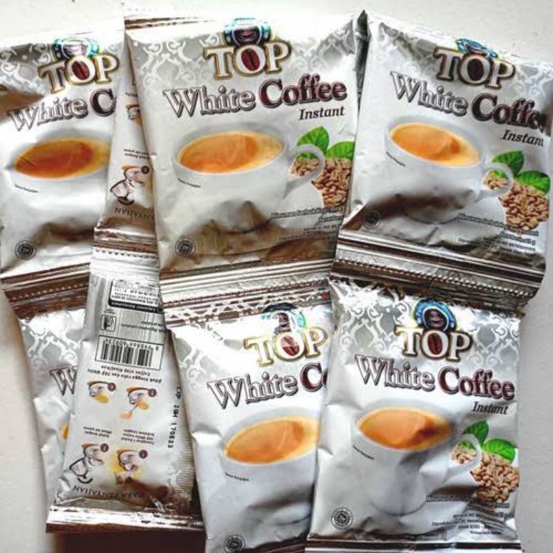 

Kopi Top White Coffe 21gr 1 Renceng isi 12 pcs