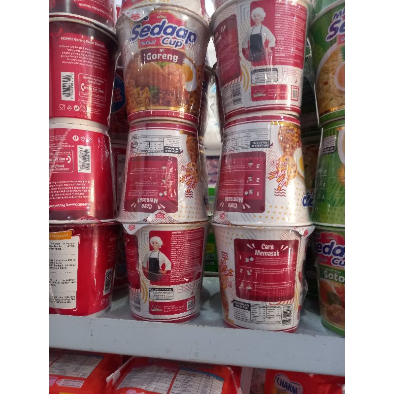 

MIE SEDAAP CUP GORENG 81 GR