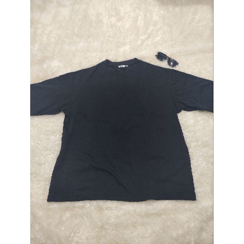 Uniqlo T-Shirt Pocket Black 3xl