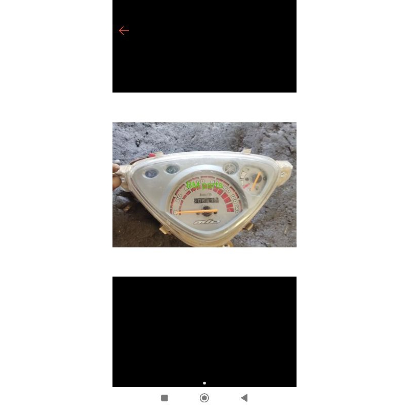 speedometer Mio sporty lama dll