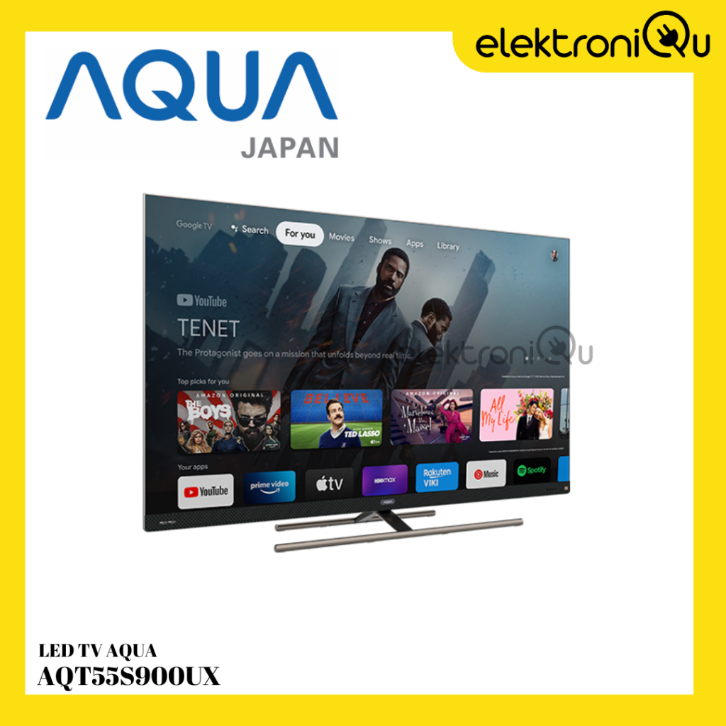 LED TV AQUA AQT55S900UX QLED 55 INCH GOOGLE TV