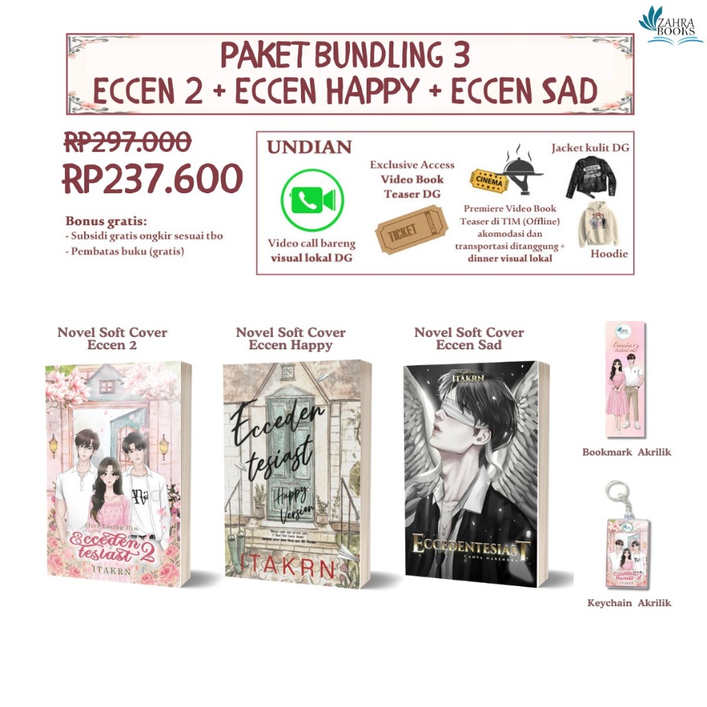 Novel Eccedentesiast 2 & Novel Eccedentesiast (Sad & Happy Ending) By Itakrn - Akad