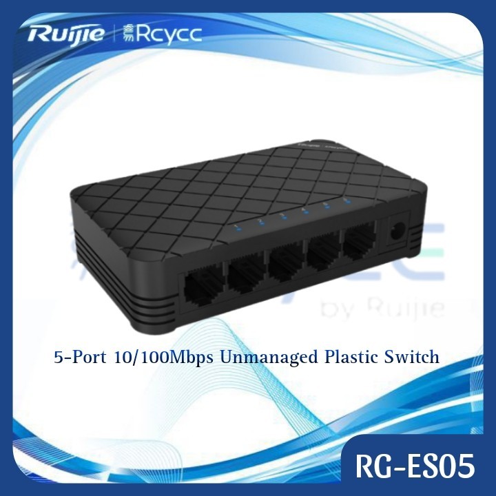 SWITCH HUB RUIJIE 5PORT RG-ES05