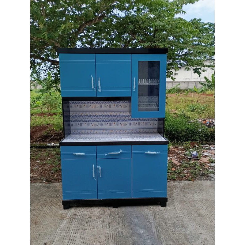 Lemari sayur 3 pintu keramik/rak sayur 3pintu