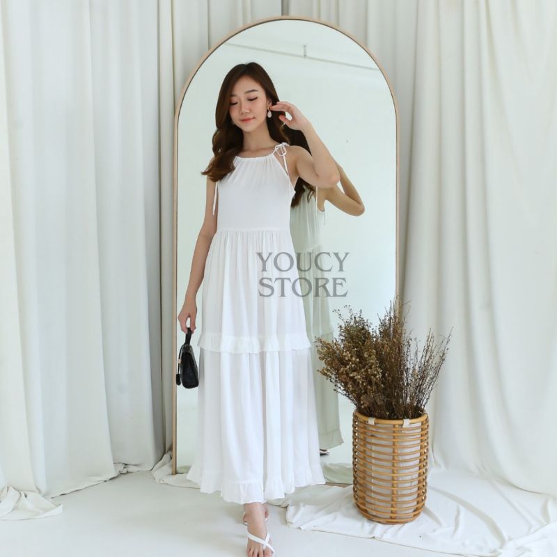 MAYA DRESS/HALTER DRESS KOREA/LONG DRESS HALTER KEKINIAN