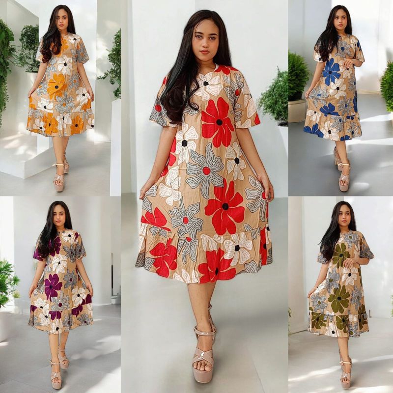 Daster chibi/Daster bunga/daster cantik