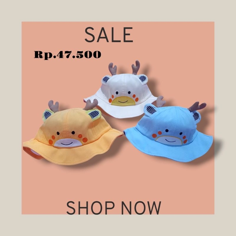 topi anak import, topi anaj murah, topi anak karakter, topi buket anak