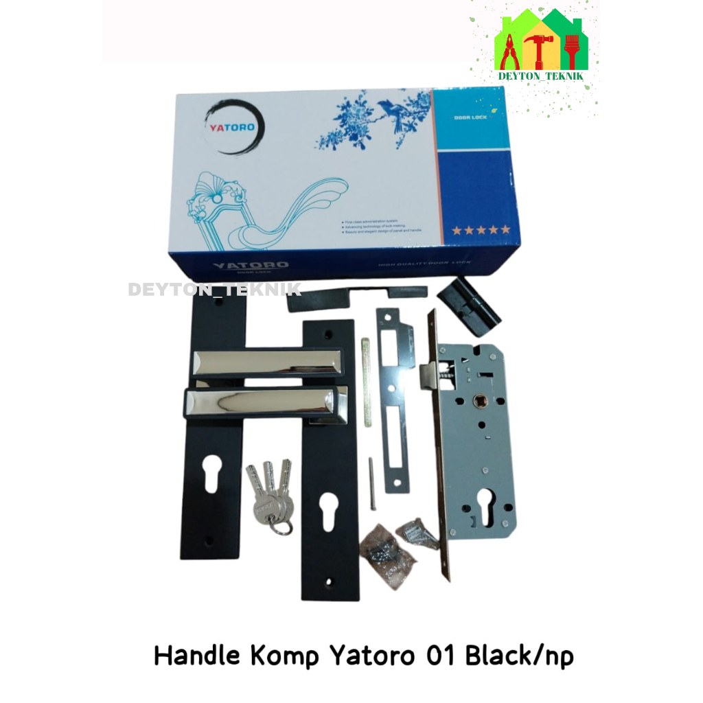 Kunci pintu besar Yatoro / kunci set besar Yatoro / Handle Pintu SET