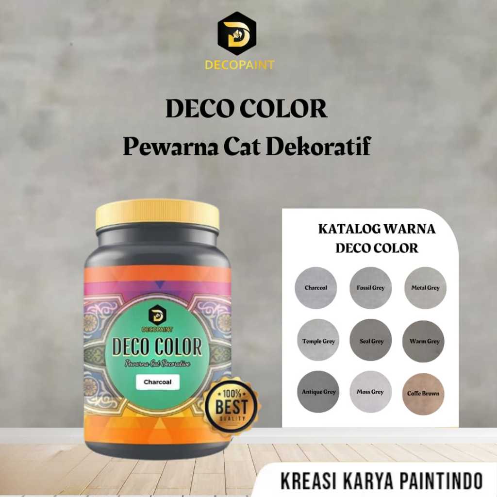 Deco Color - Pewarna Cat Dekoratif Motif Semen Ekspos