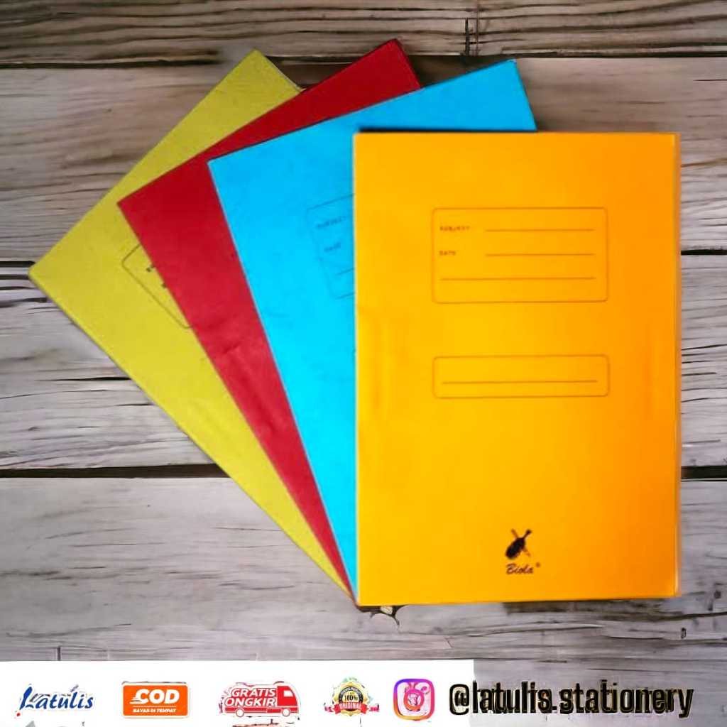 

Map Kertas / Stopmap Biola 5002 POLOS (10 Lembar)