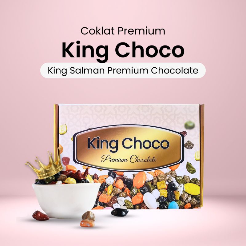 

KING CHOCO - Coklat Kerikil Premium Asli Turki - Enak & Unik