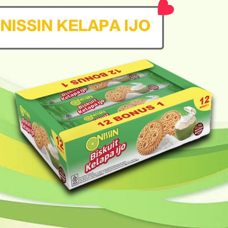 

Nissin Biskuti Kelapa Ijo Box