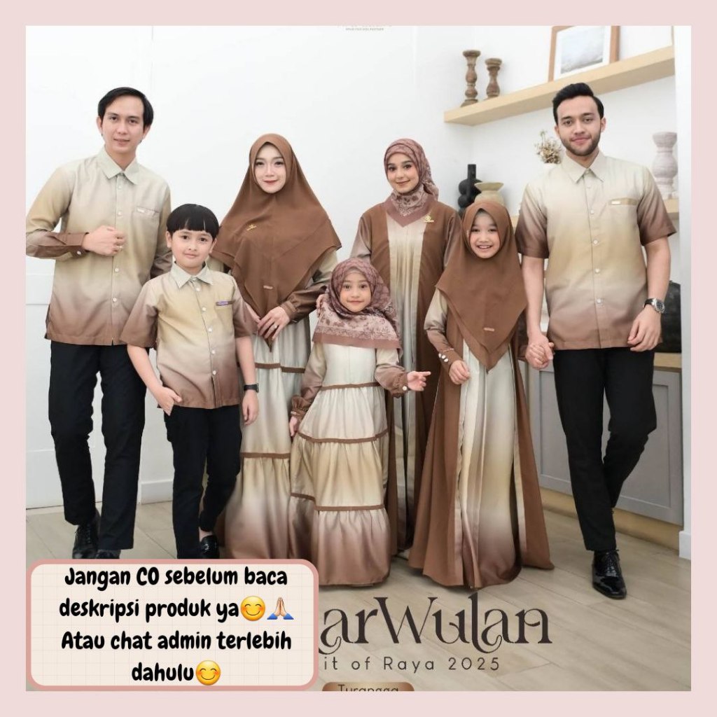 Damar wulan sarimbit lebaran 2025 by Nafeeza OPEN PRE ORDER (READY JANUARI 2025) Family set couple k