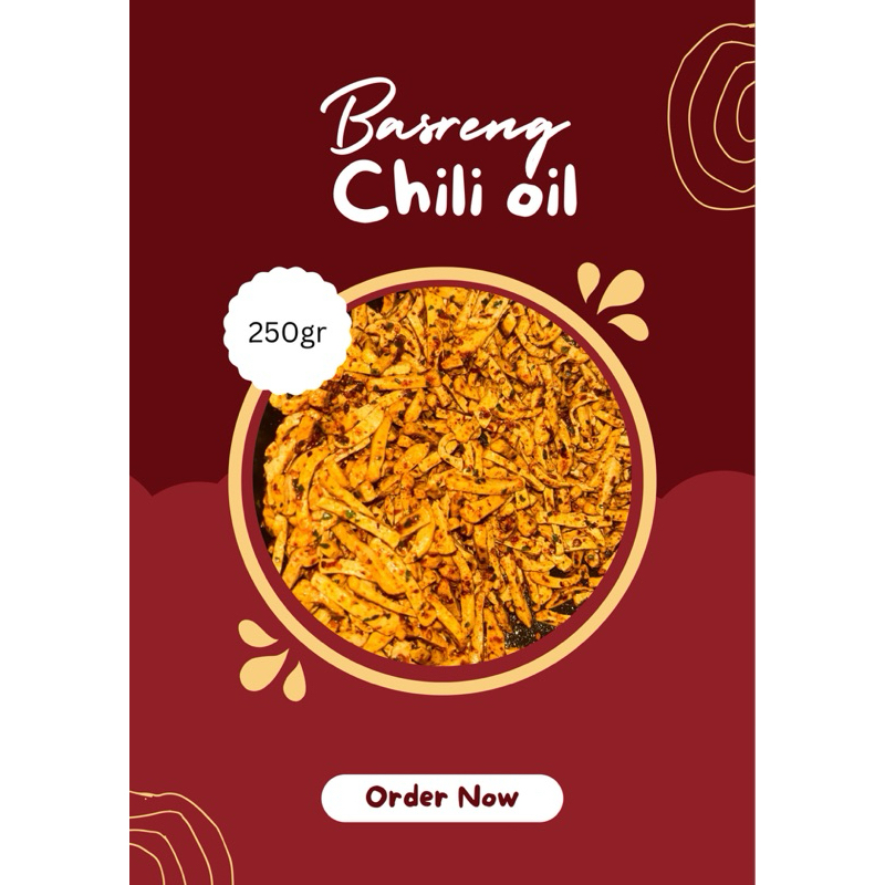 

250gr Basreng pedas/Basreng chili oil daun jeruk/ Basreng renyah/Basreng stik