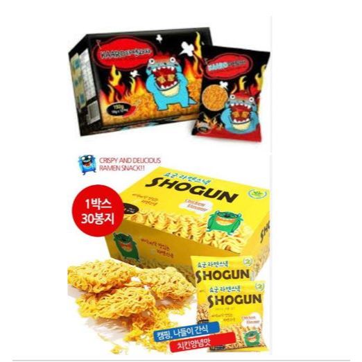 

PALUBUTUNG - Shogun Mie Kremes Korea Isi 20 - Mie Kremes Rasa Ayam Mix Chicken & Karoo Spicy