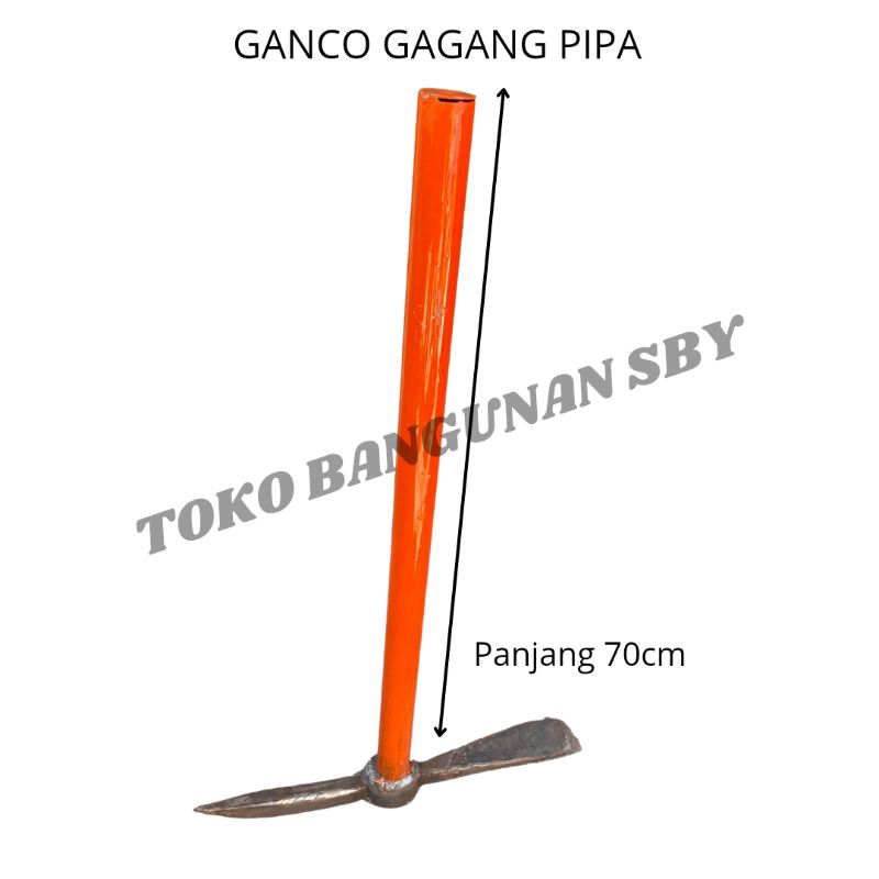 GANCO BAHAN BAJA ASLI GAGANG PIPA/GANCO BAJA/BLENCONG BAJA/GANCU TANAH