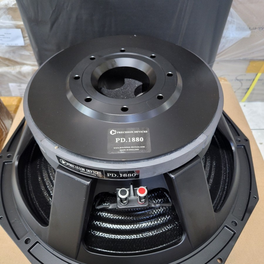 KOMPONEN SPEAKER PD1880/PD 1880 18 INCH VOICE 5 COIL DAUN CARBON