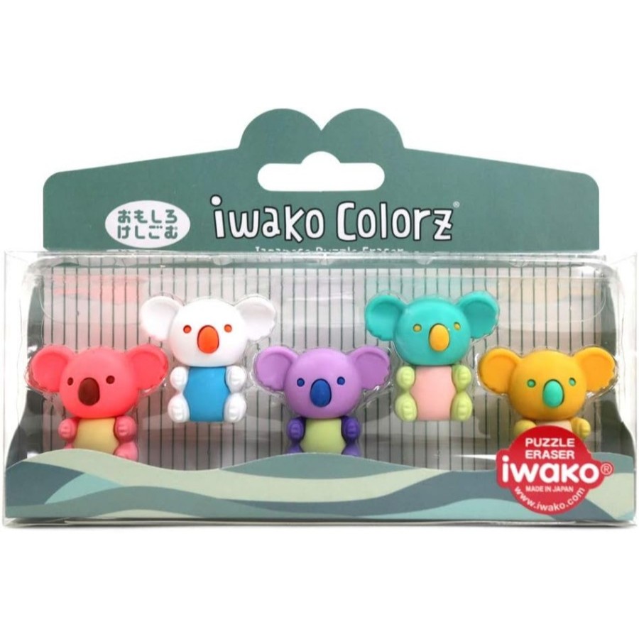 

Iwako Colorz Koala Japan Puzzle Eraser - Penghapus / Setip Jepang