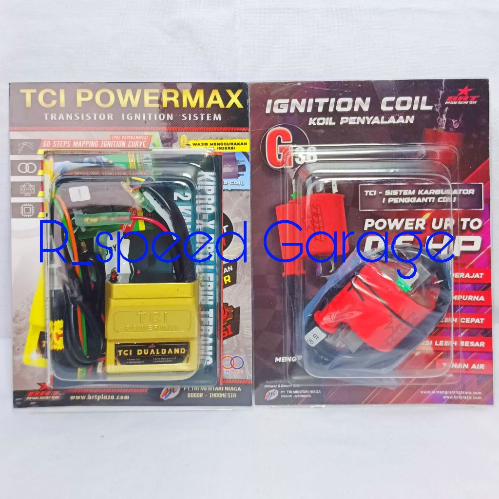 CDI TCI + KOIL G36 BRT POWERMAX DUALBAND KLX 140 R CBU PICK UP MAGNET STANDAR