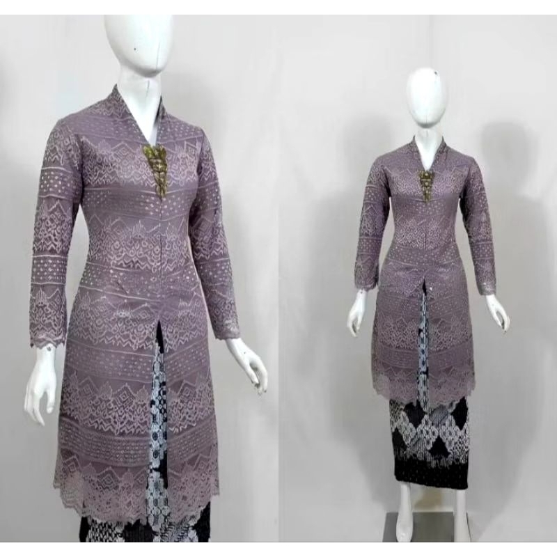 SYIFA KEBAYA • KEBAYA MURAH  ATASAN KEBAYA TUNIK BROKAT JUMBO M - XXXL BIGG SIZE LD 120 CM ATASAN KE