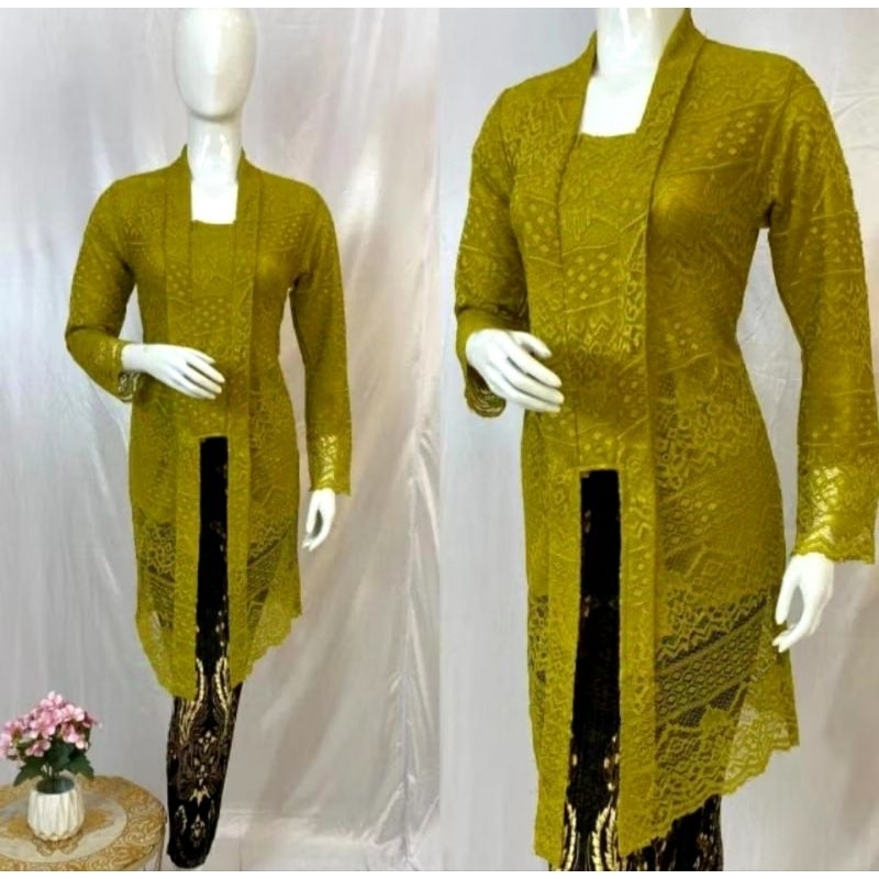 SYIFA KEBAYA • HANYA ATASAN SAJA  ATASAN KEBAYA KUTUBARU BROKAT ATASAN KEBAYA TUNIK BROKAT ATASAN KE