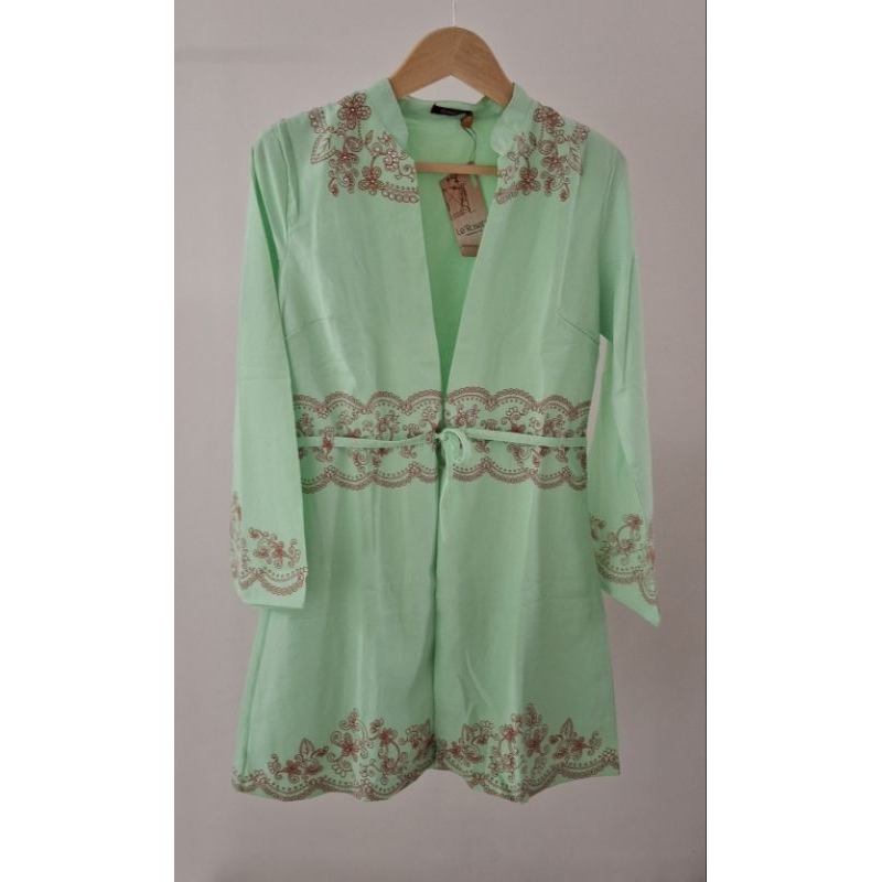 Le'Rosetz Outer Tunik Toska Hijau Termasuk Inner
