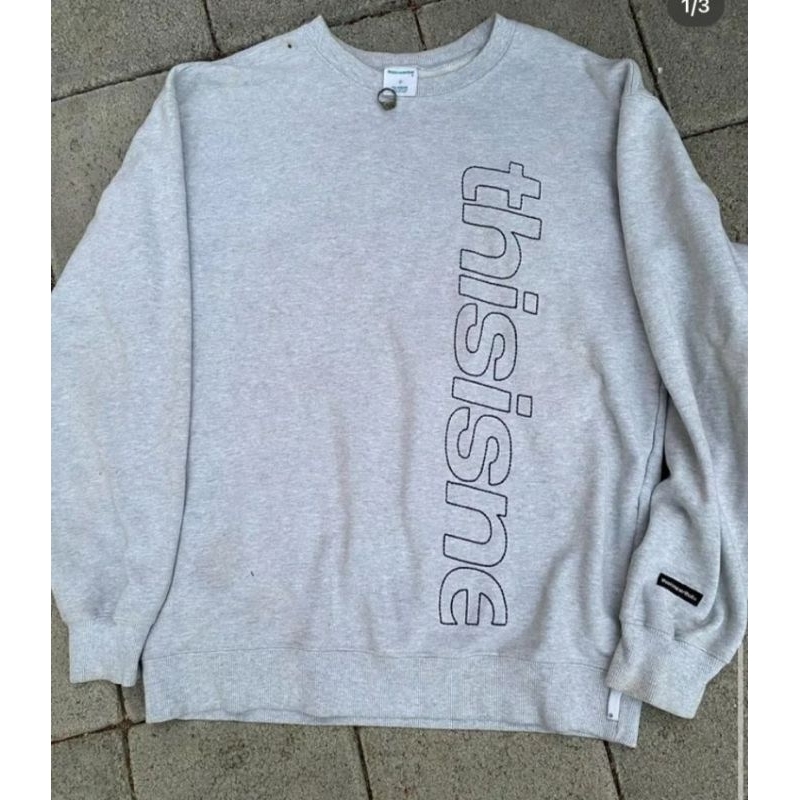 Crewneck Thisisneverthat White