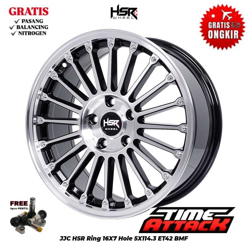 Velg Jari-Jari Untuk Mobil Nissan Serena Merk HSR Wheel Tipe JJC R16