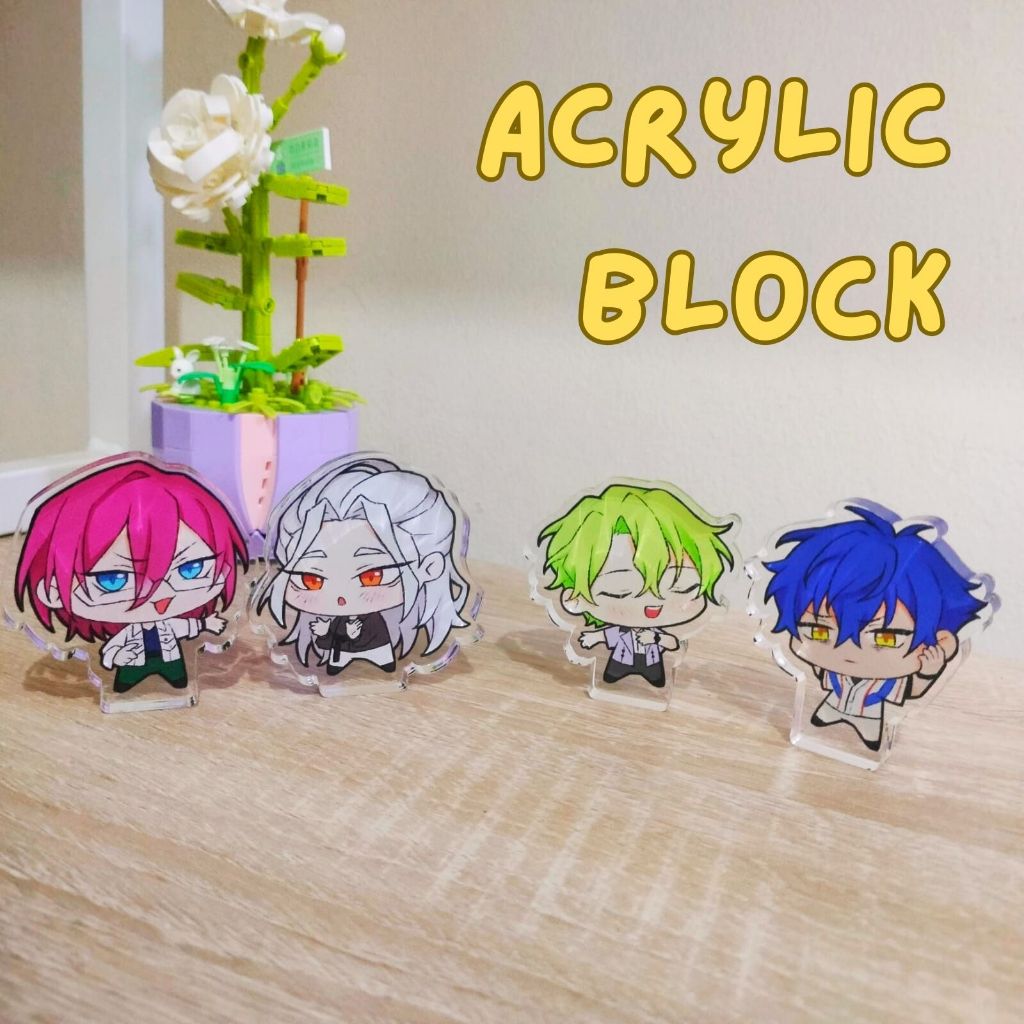 Ensemble Stars Acrylic Block Fanmerch Eden Nagisa Ibara Hiyori Jun