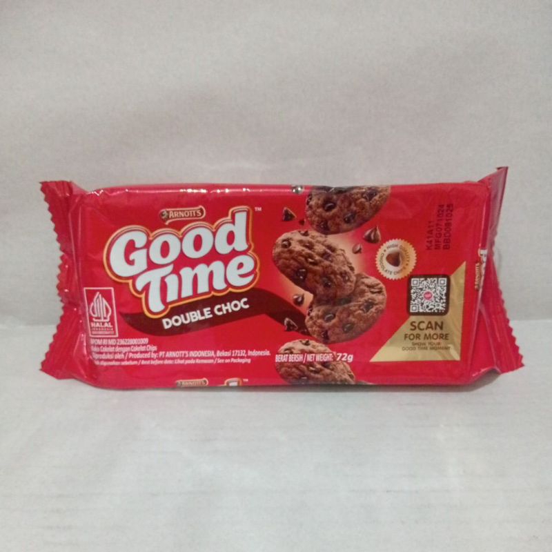 

Good Time Double Choc 72g