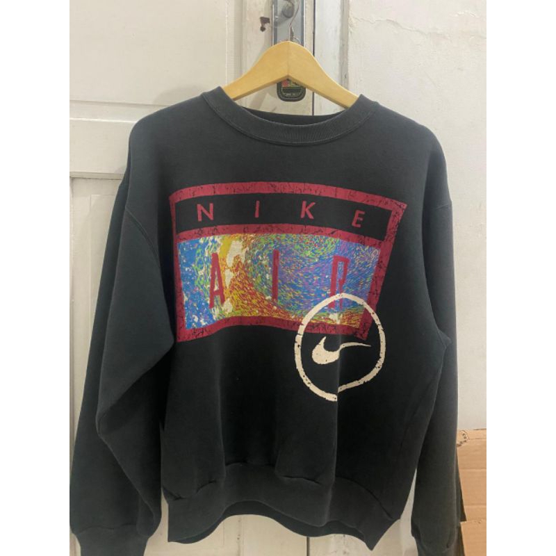 crewneck nike vintage 80s