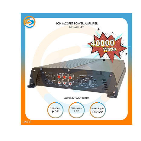 POWER AMPLIFIER MOSFET 4 CHANNEL POWER MOBIL UAPS