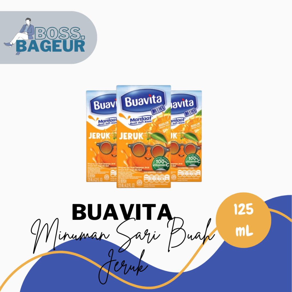 

Buavita Mini Minuman Sari Buah Jeruk 125 ml