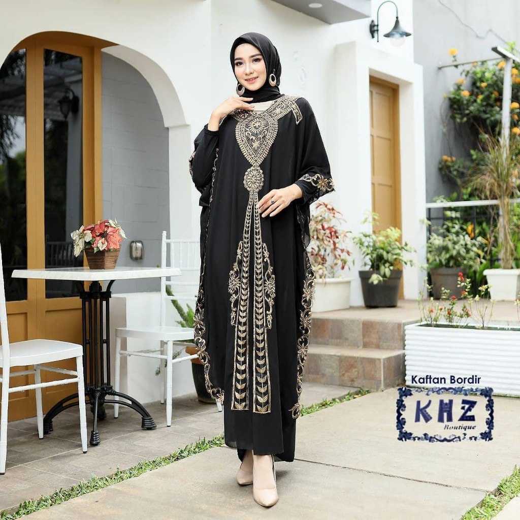 Kaftan Luna/gamis kaftan/kaftan modern