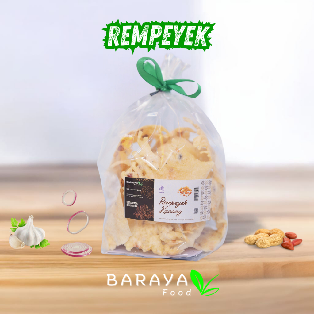 

REMPEYEK 200 gr - KACANG, KACANG IJO, TERI