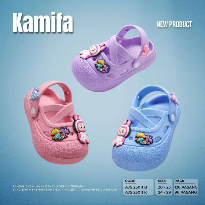 Sandal Anak Kecil Perempuan Lucu LABUBU Viral model Gemas dan Lucu