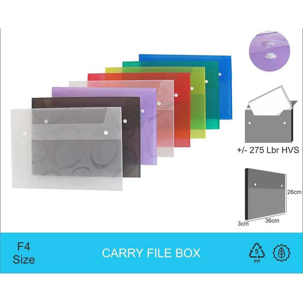 

Carry file Box transparan