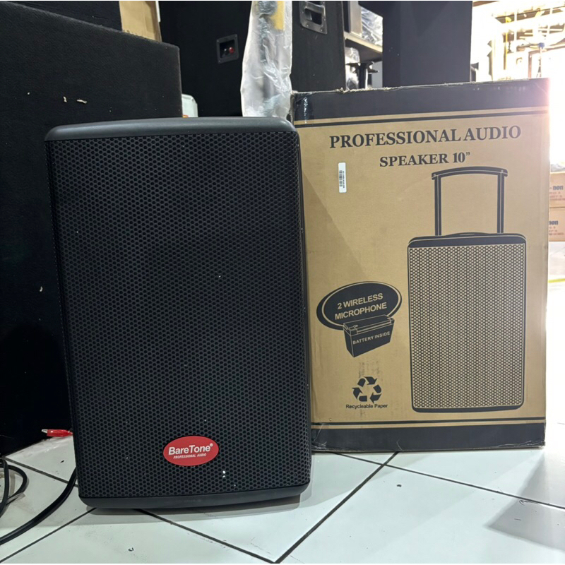 Speaker Baretone Max 10 HE Kualitas Original 100% - Bluetooth baretone max 10he