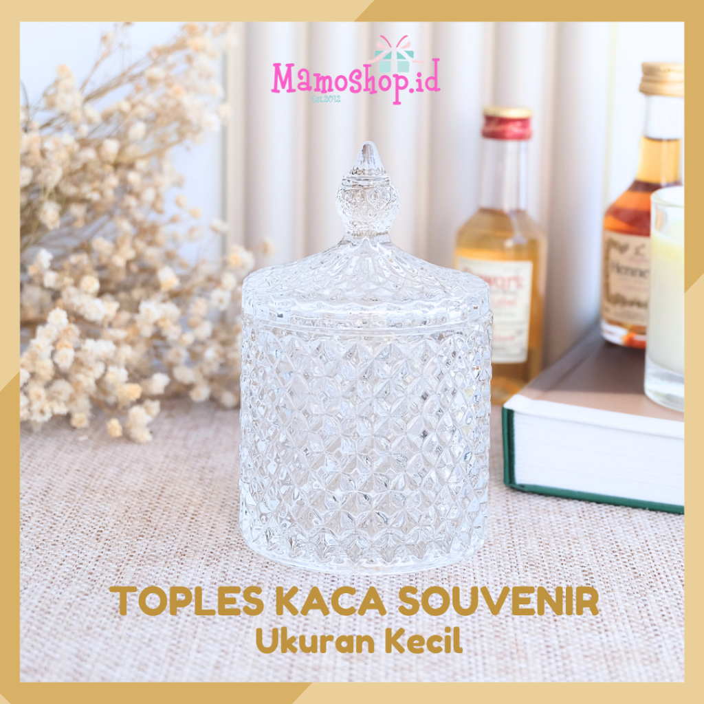 Candy Jar DIAMOND Jar Kaca Kristal TG1030-2.5