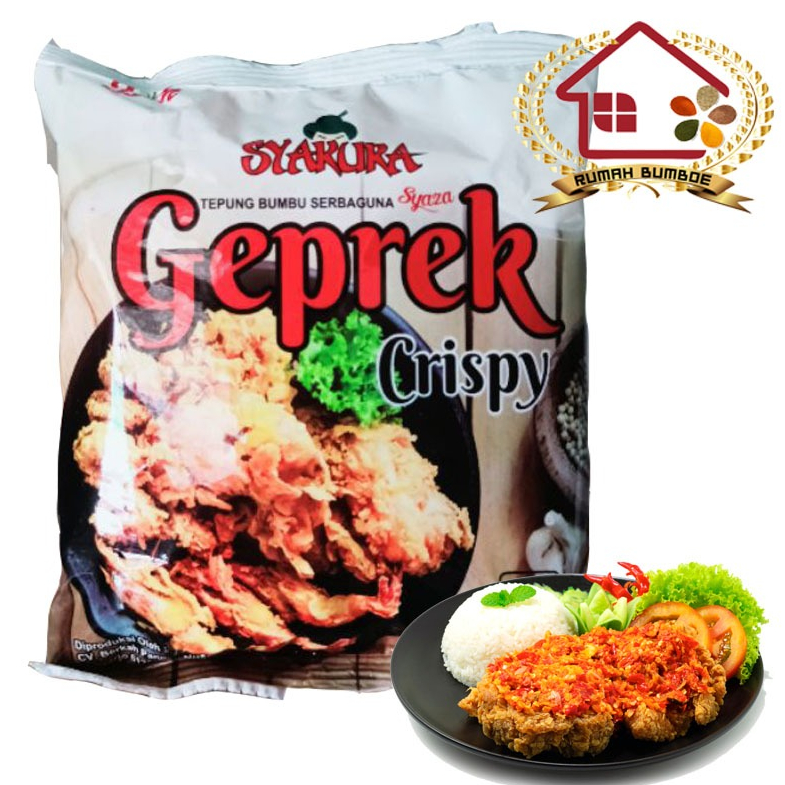 

(10 x 100 gr) Tepung Geprek Crispy Serbaguna Siap Saji