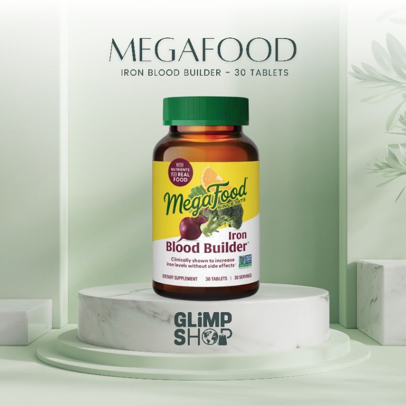 MegaFood Iron Blood Builder - 30 Tablets