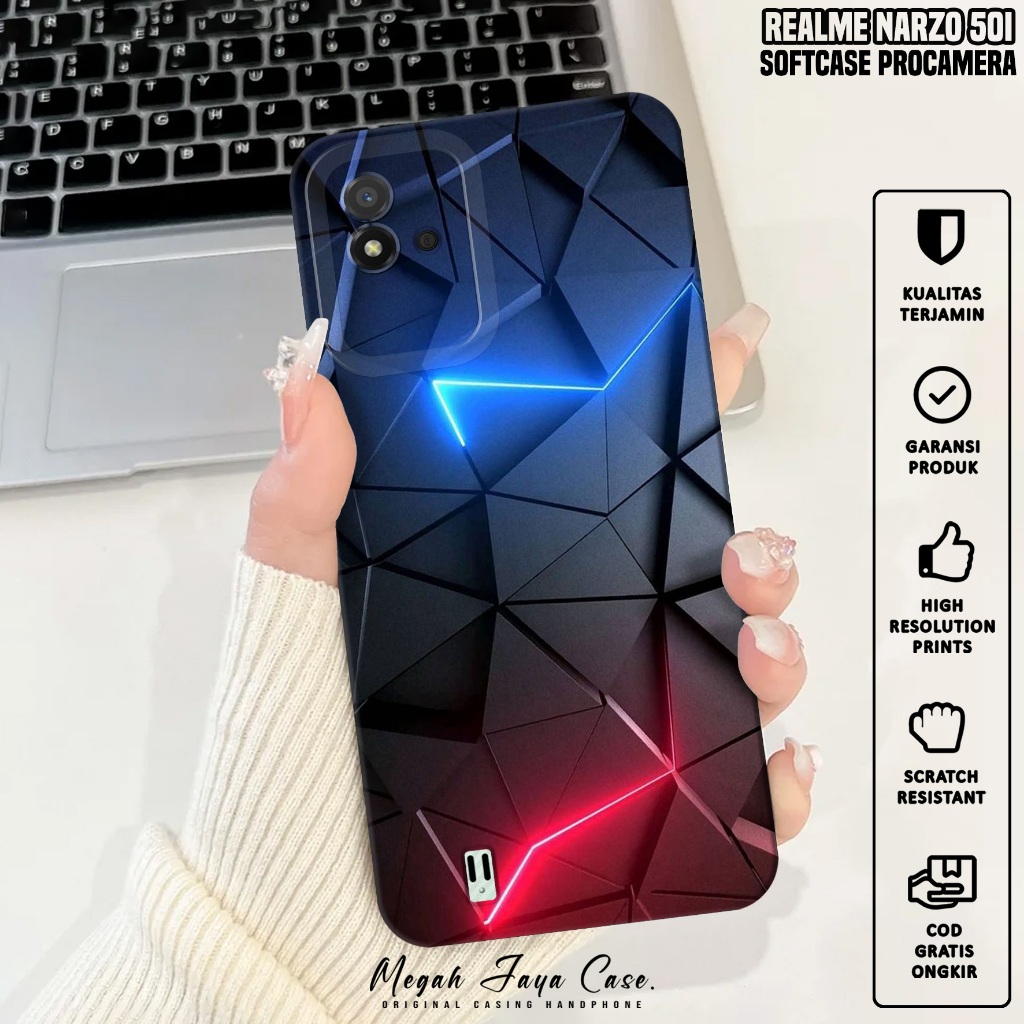 Softcase Hp Realme Narzo 50i - Case Realme Narzo 50i Motif ASBT - Silikon Hp Realme Narzo 50i - Kond