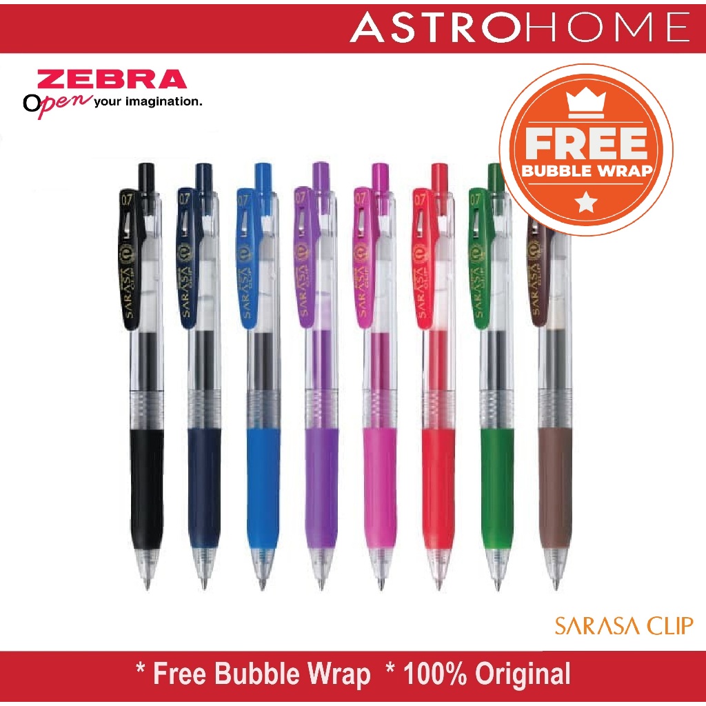 

Pulpen Ballpoint Pen Zebra Sarasa Clip Gel Ink Pen 0.7 mm